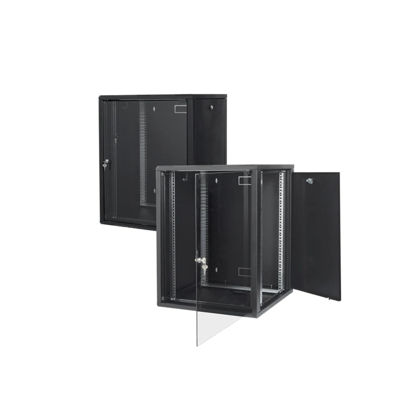 15U 19 '' 450mm Handy Series Wall Mount Rack Cabinet