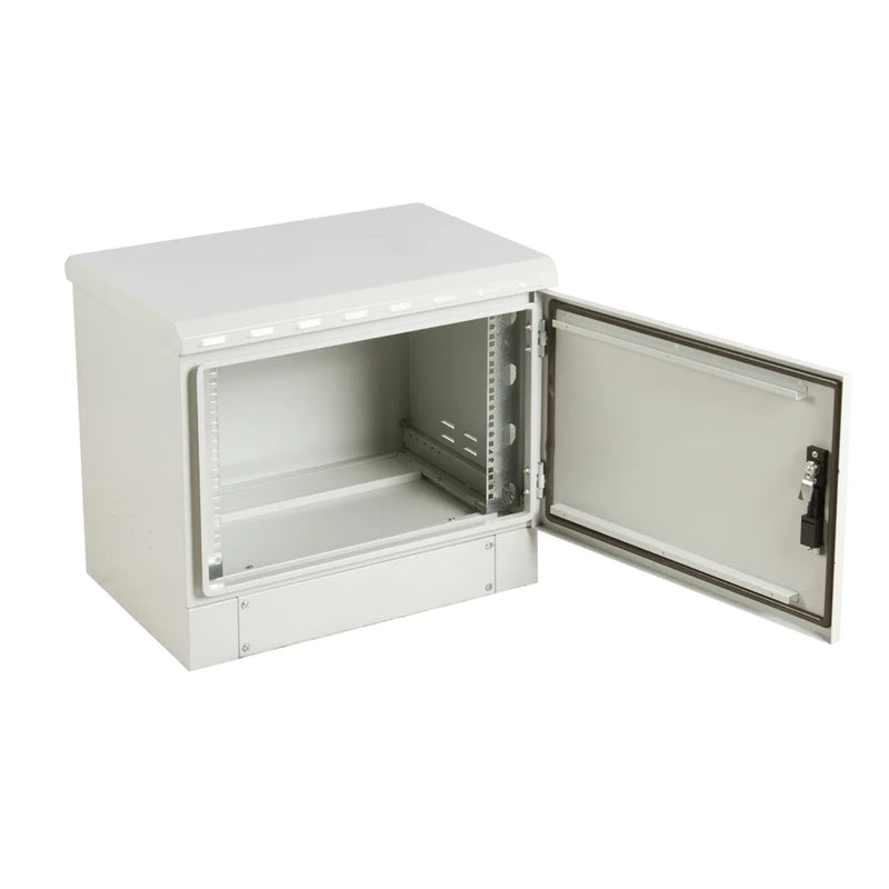 7U 19 '' 450mm Outdoor Rack Cabinet Double Walled