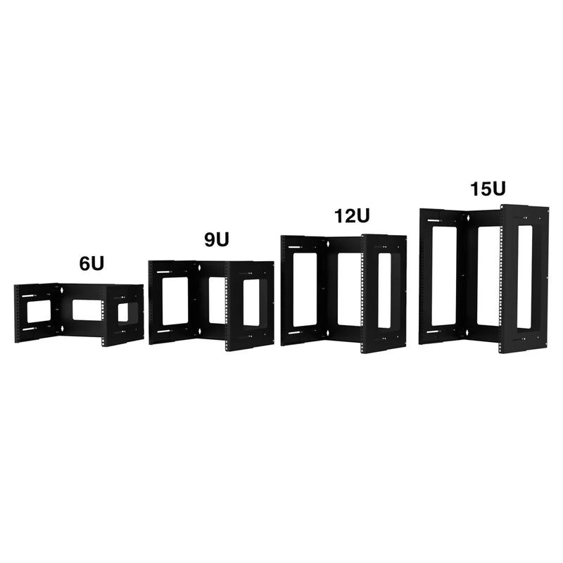 7U 19 '' Wall Type Open Rack Cabinet